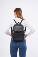 DERİNSS DKB111 Hakiki Deri Kadın Sırt ve Omuz Çantası