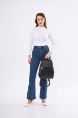 DERİNSS DKB111 Hakiki Deri Kadın Sırt ve Omuz Çantası