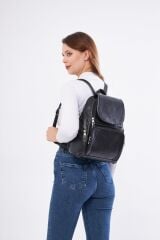 DERİNSS DKB111 Hakiki Deri Kadın Sırt ve Omuz Çantası