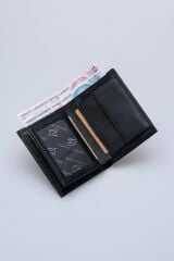 DERİNSS DRC7011 Hakiki Deri Erkek Siyah Cüzdan