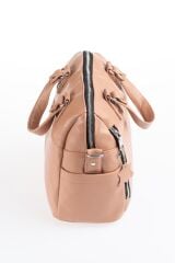 DERİNSS DKB0049 Hakiki Deri Pudra Kadın El ve Omuz Çantası