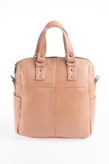 DERİNSS DKB0049 Hakiki Deri Pudra Kadın El ve Omuz Çantası