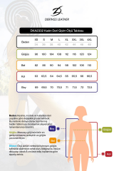 DERİNSS DKA2332 Hakiki Deri Kadın Siyah Mont
