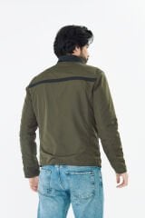 DERİNSS DER266 Hakiki Deri Erkek Çift Taraflı Tafta Mont