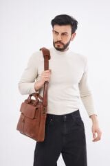 DERİNSS DUB3088 Hakiki Deri Taba Laptop ve Evrak Çantası