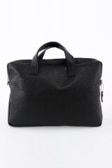 DERİNSS DUB3044 Hakiki Deri Siyah Laptop ve Evrak Çantası